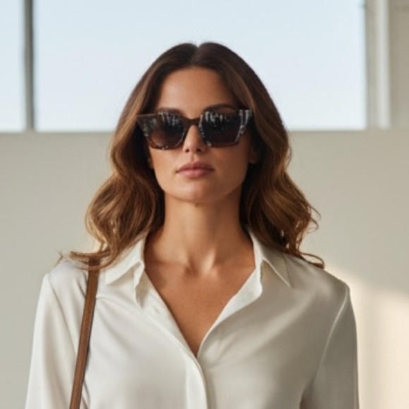 Burberry Vintage Check Cat-Eye Sunglasses BE4334Brown PlaidFull Set